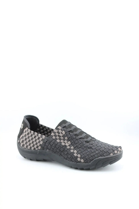 Bernie Mev Woven Slip-On Comfort Loafers